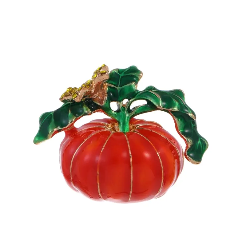Elegant Cute Ice Cream Pumpkin Witches Knot Alloy Women's Brooches