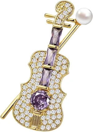 Elegant Rhinestone Brooch Plating Fashion Rhinestone Brooch Pin Dress Accessories Jewelry Birthday Graduation Jewelry Gift for Women