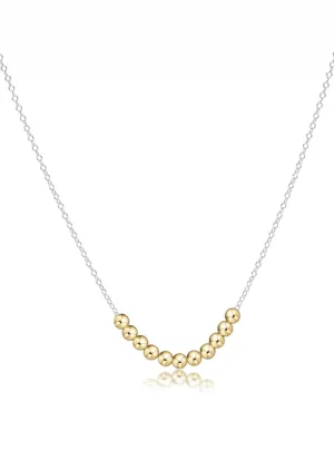 Enewton 16" Necklace Sterling Mixed Metal - Classic Gold Bead