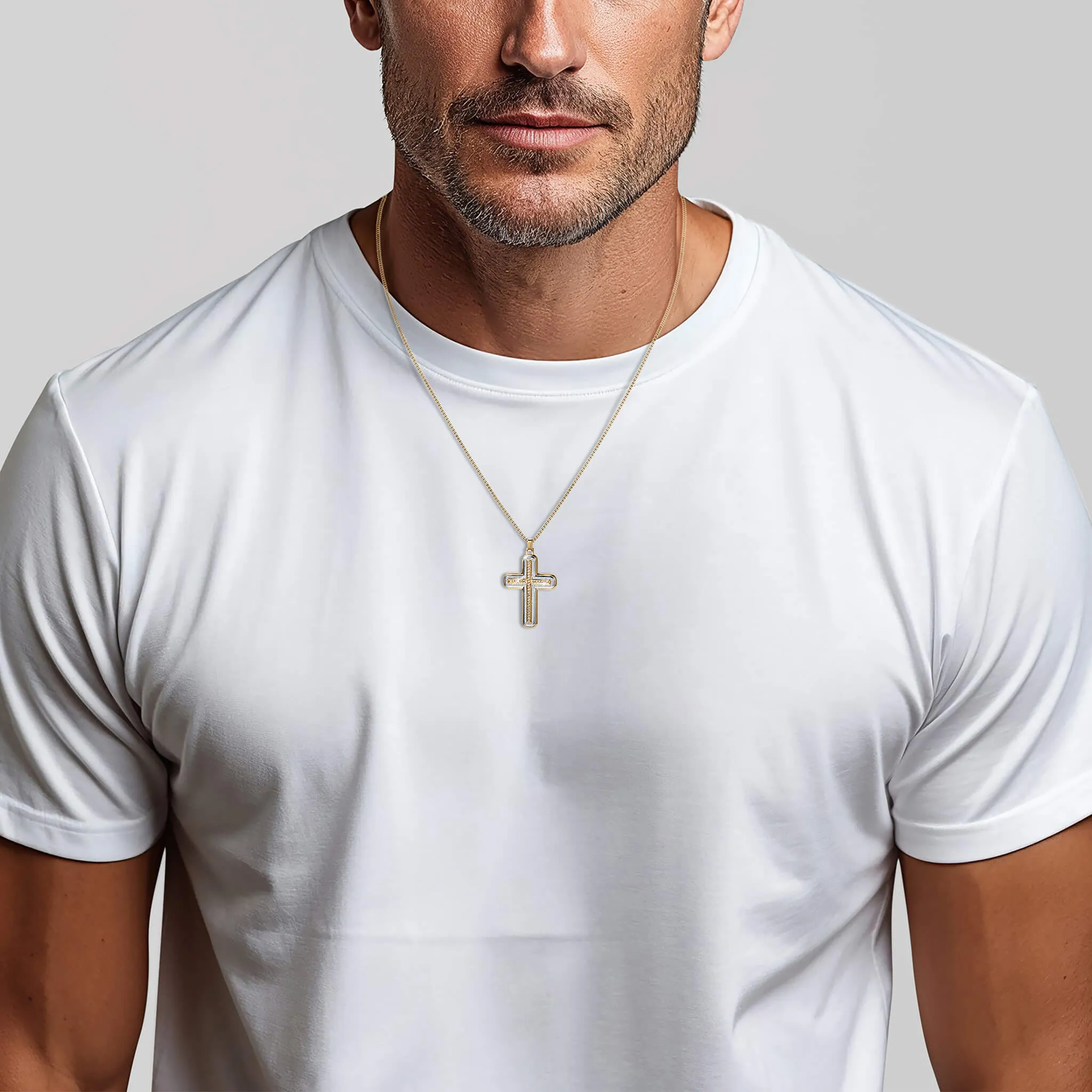Eternal Strength Cross Pendant