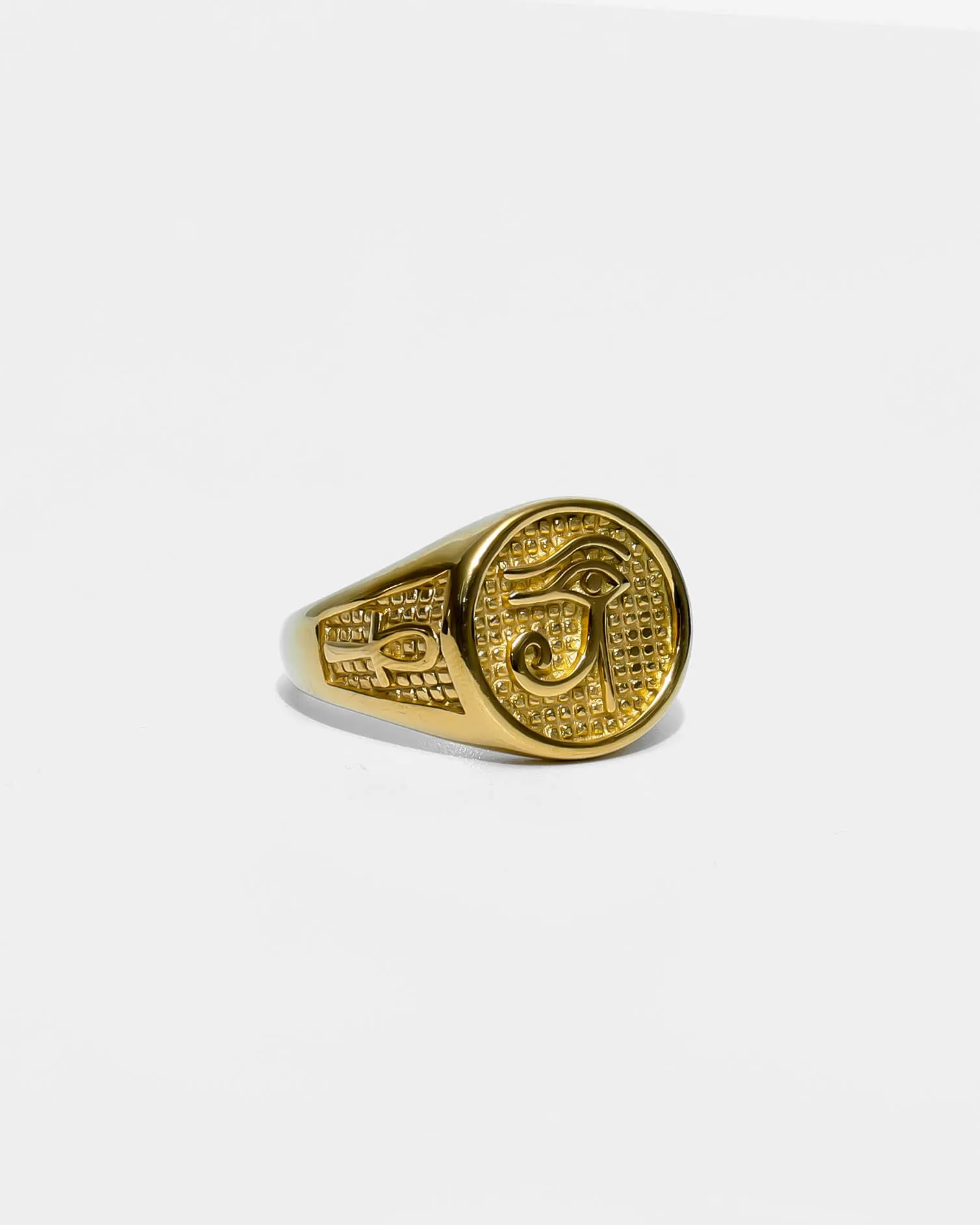 Eye of Horus Ring - Gold Plated