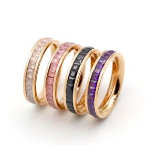 Femina Baguette Set Of Ring, Earrings And Bracelet