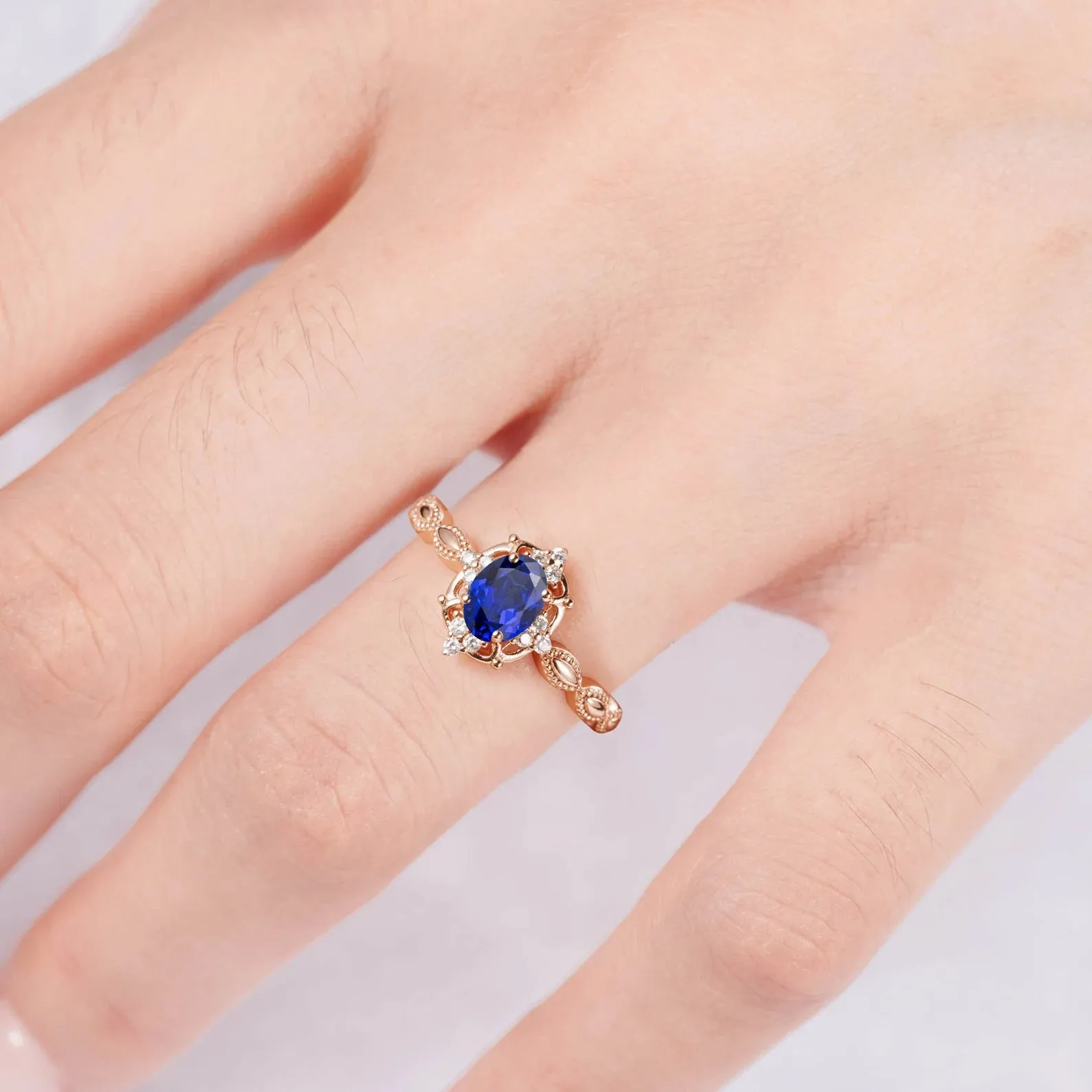 Fia Gemstone Ring Sterling Silver