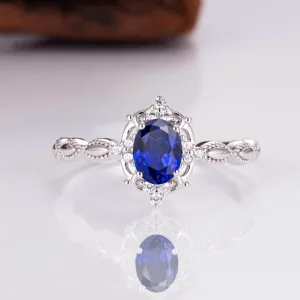 Fia Gemstone Ring Sterling Silver