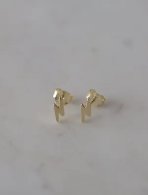 Flashy Studs - Gold
