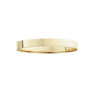 Flat Gold Square Ring