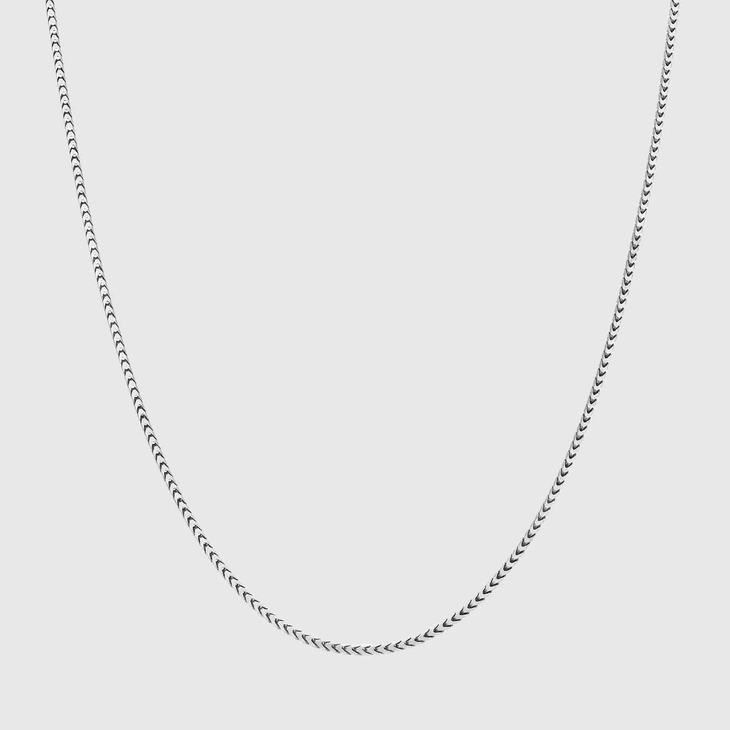 Franco Chain - 2.5mm (925 Sterling Silver)