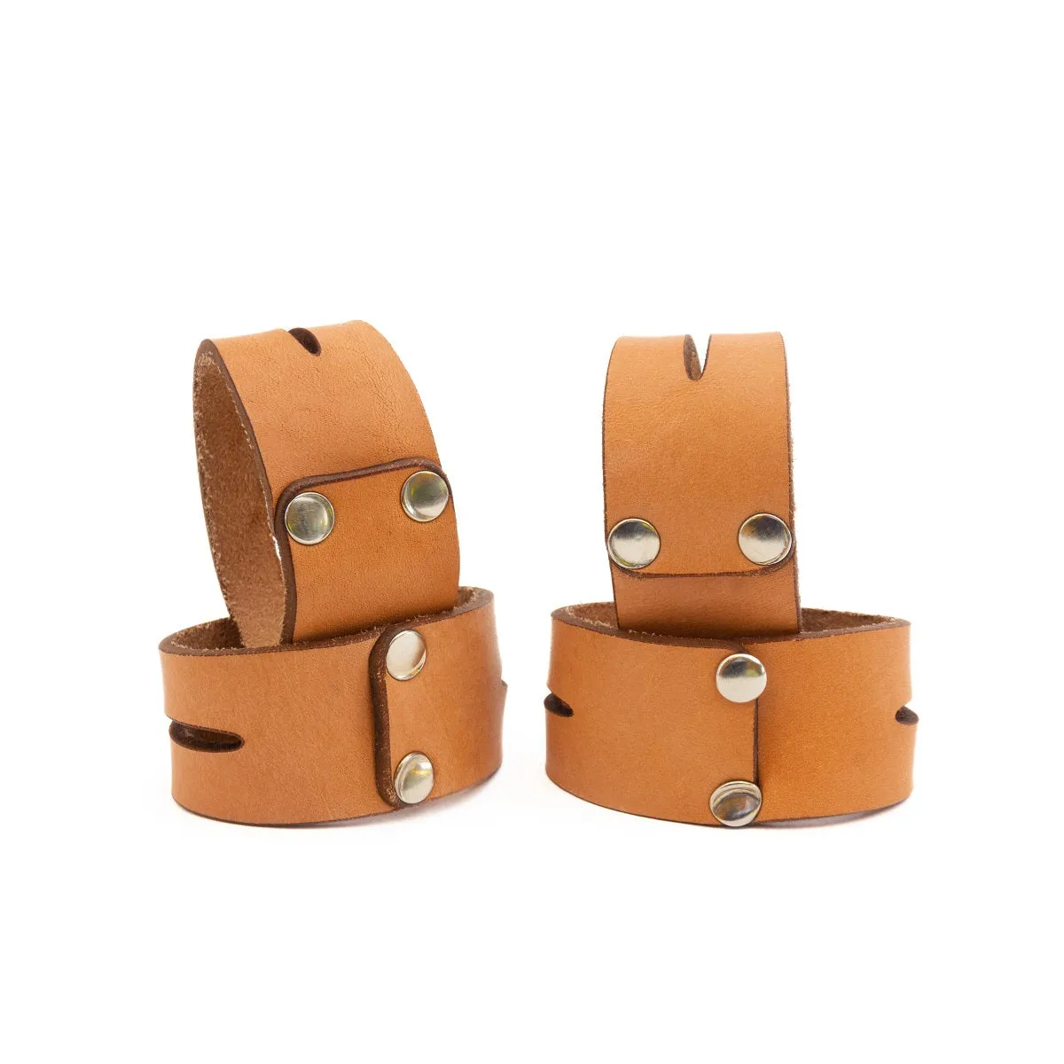 French Linen Napkins & Leather O-Rings