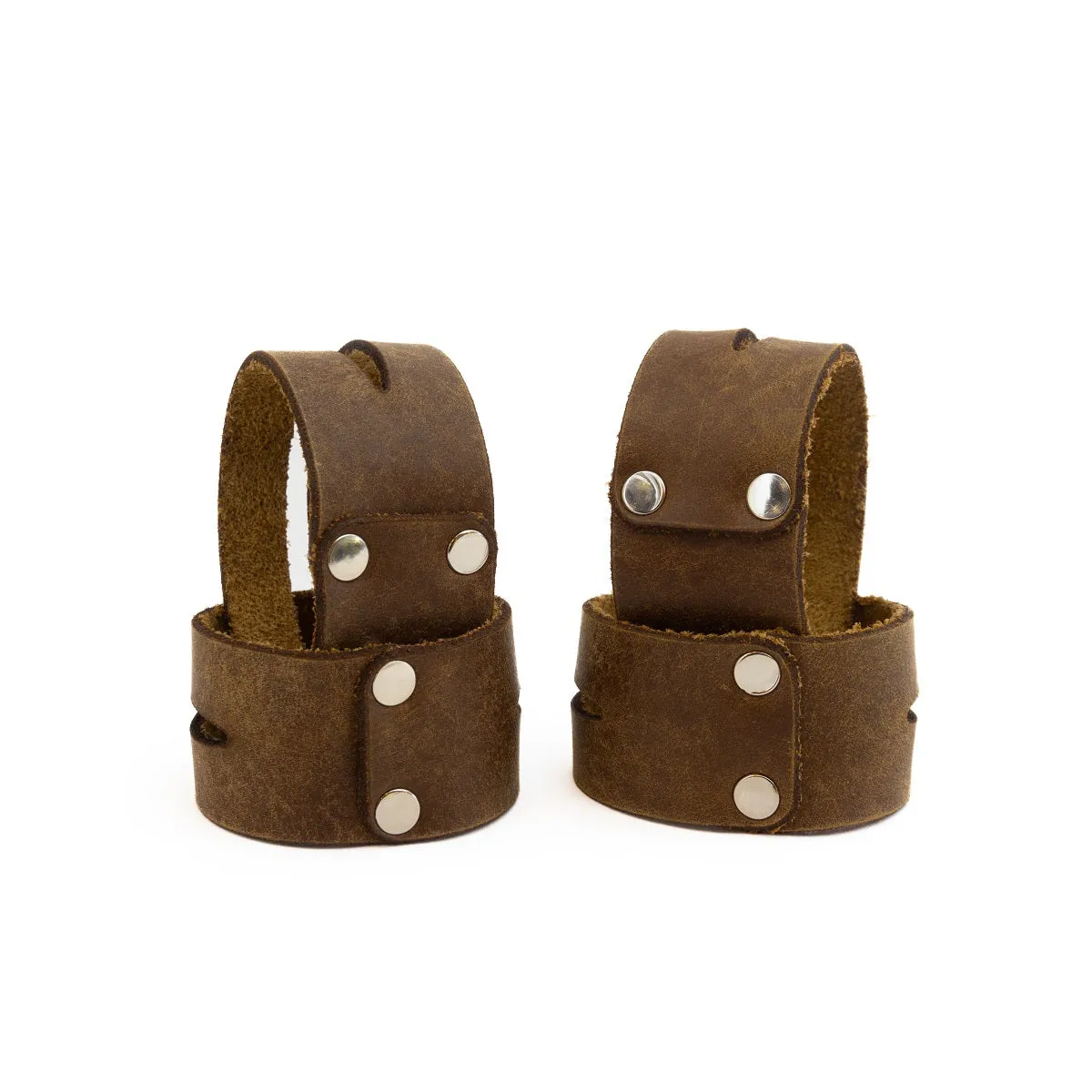 French Linen Napkins & Leather O-Rings