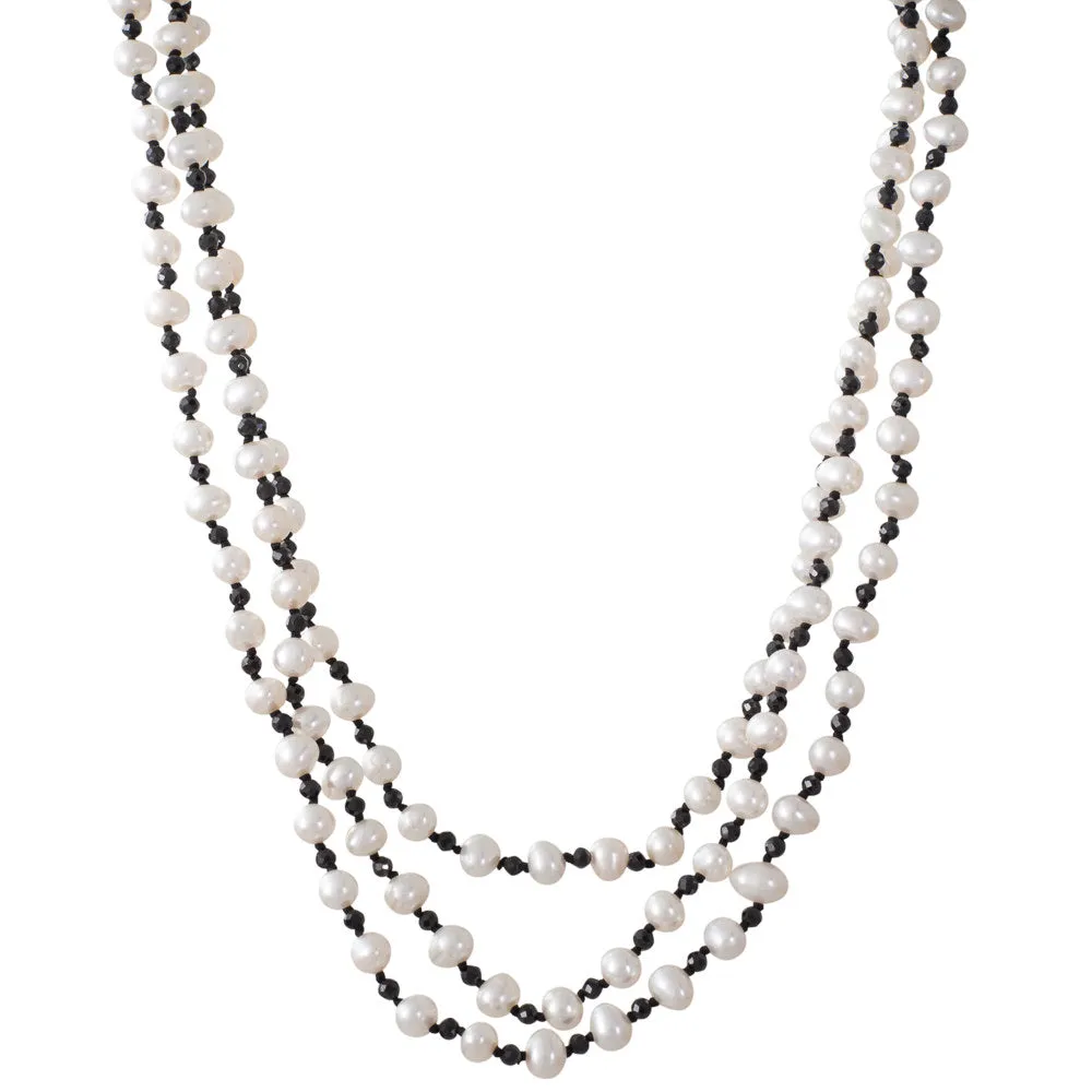 Freshwater Pearl & Spinel Strand