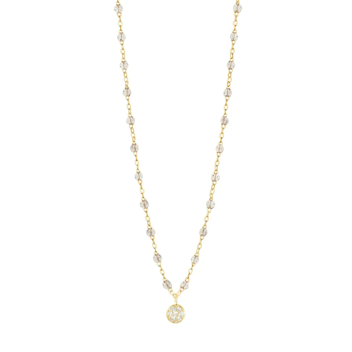 Gigi Clozeau Classic Puce Necklace 16.5"