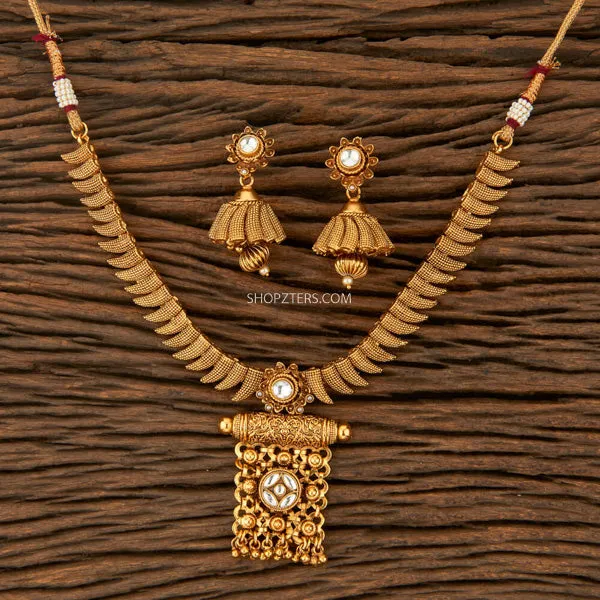 Gold Antique Classic Necklace
