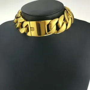 Gold Color 316L Stainless Steel All Polished 31mm Width