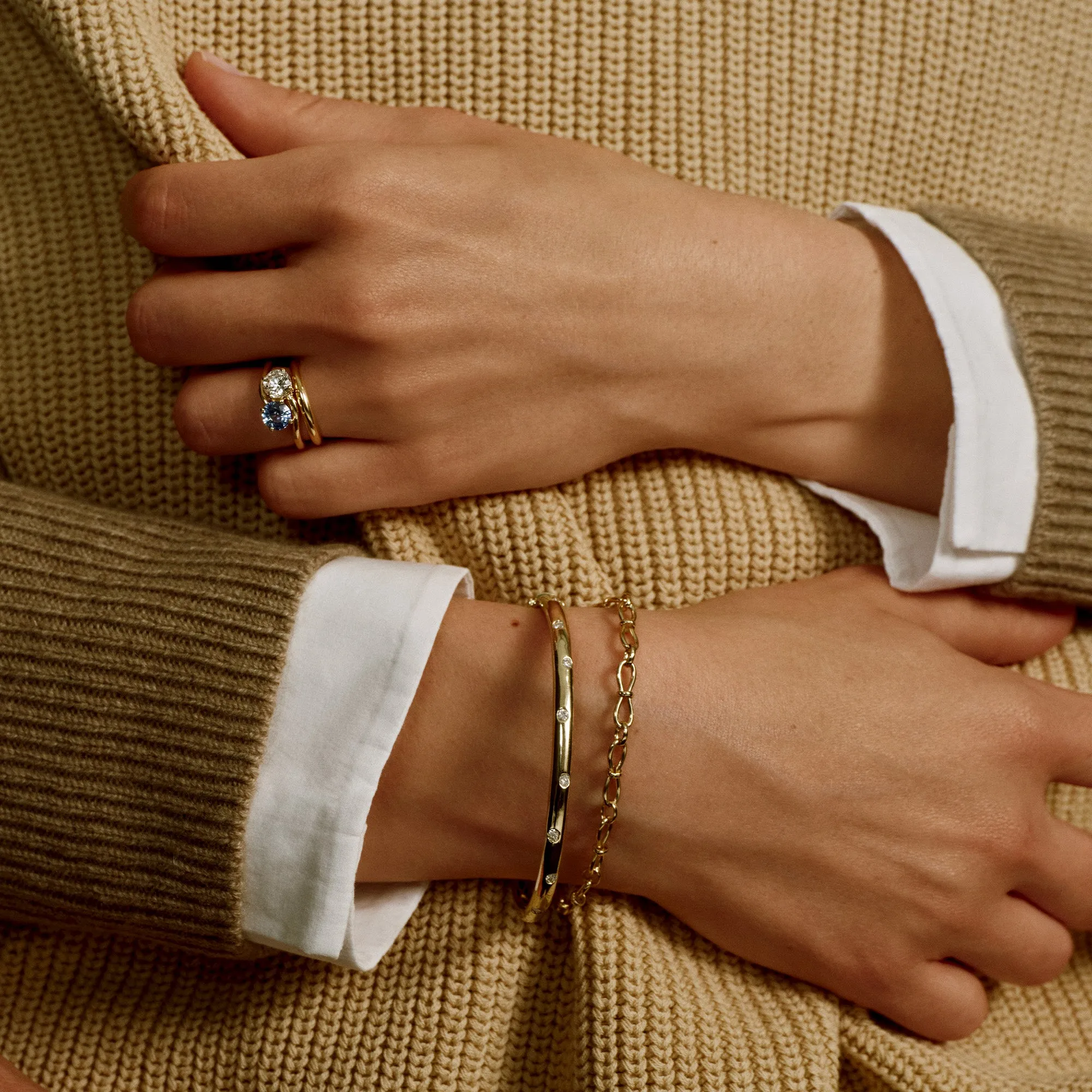 Gold Little Bow Bracelet