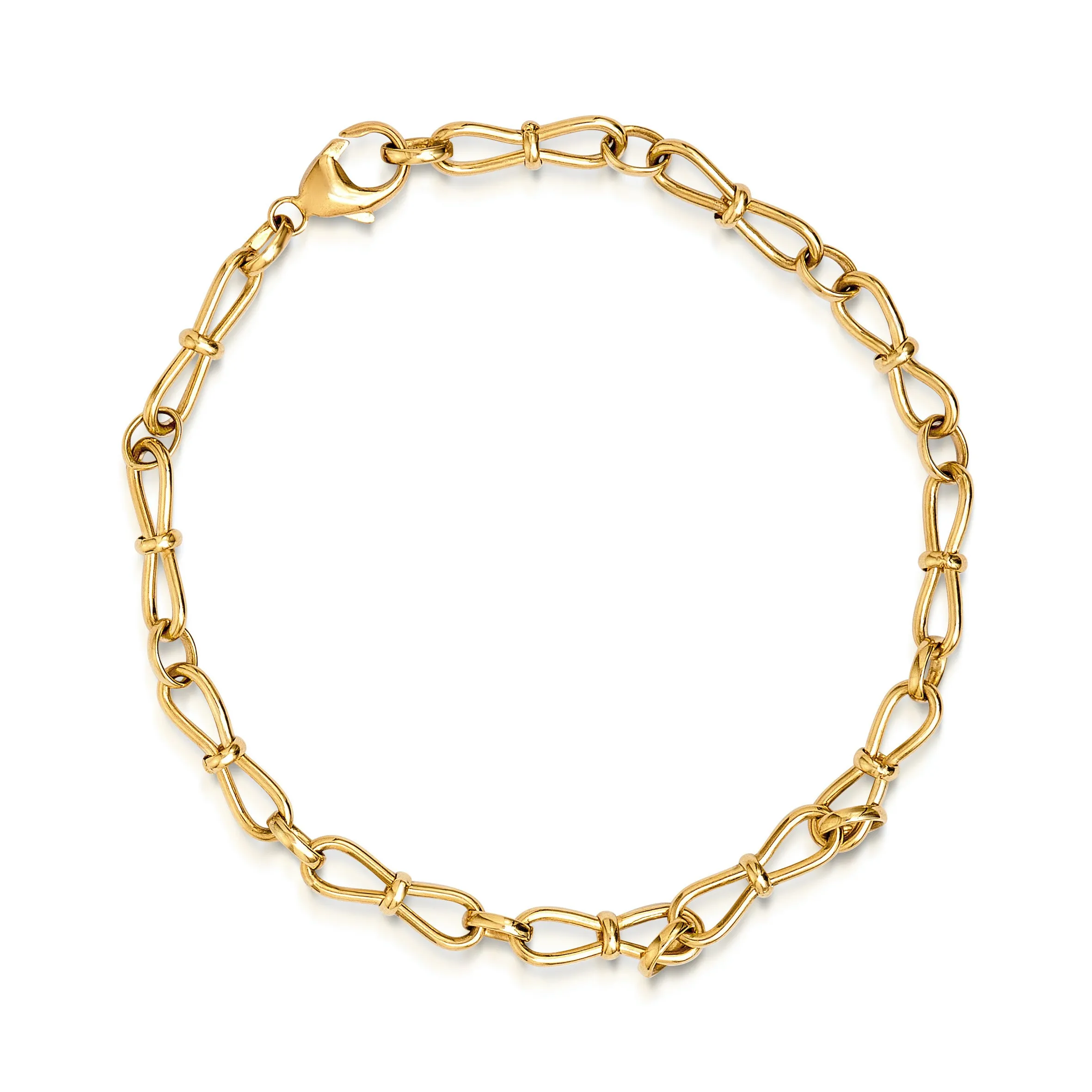 Gold Little Bow Bracelet