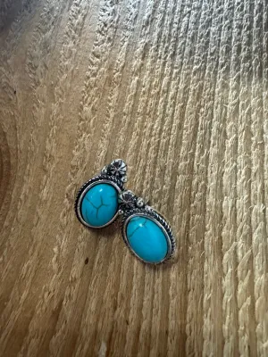 Great Turquoise Colored Studs