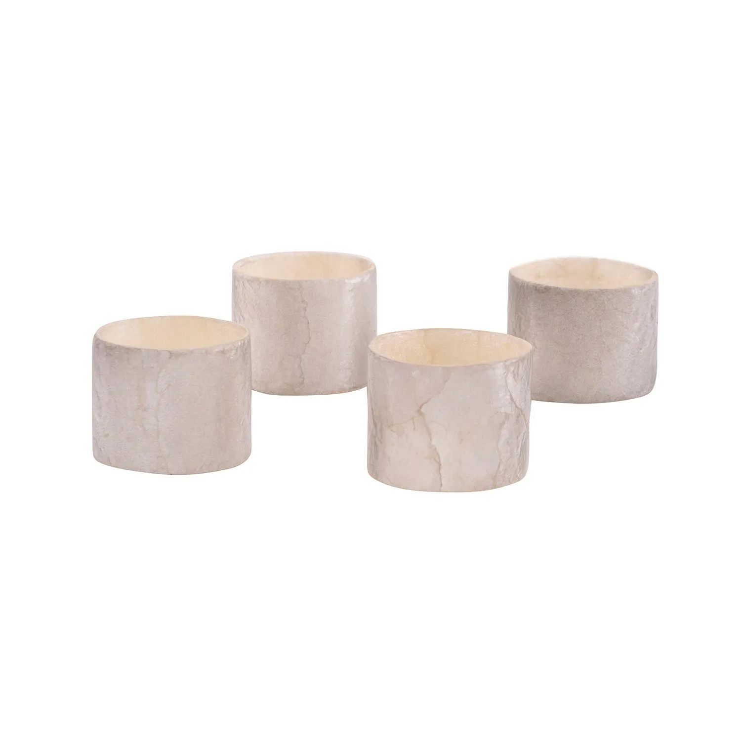 Grey La Perla Napkin Ring (Set of 4)