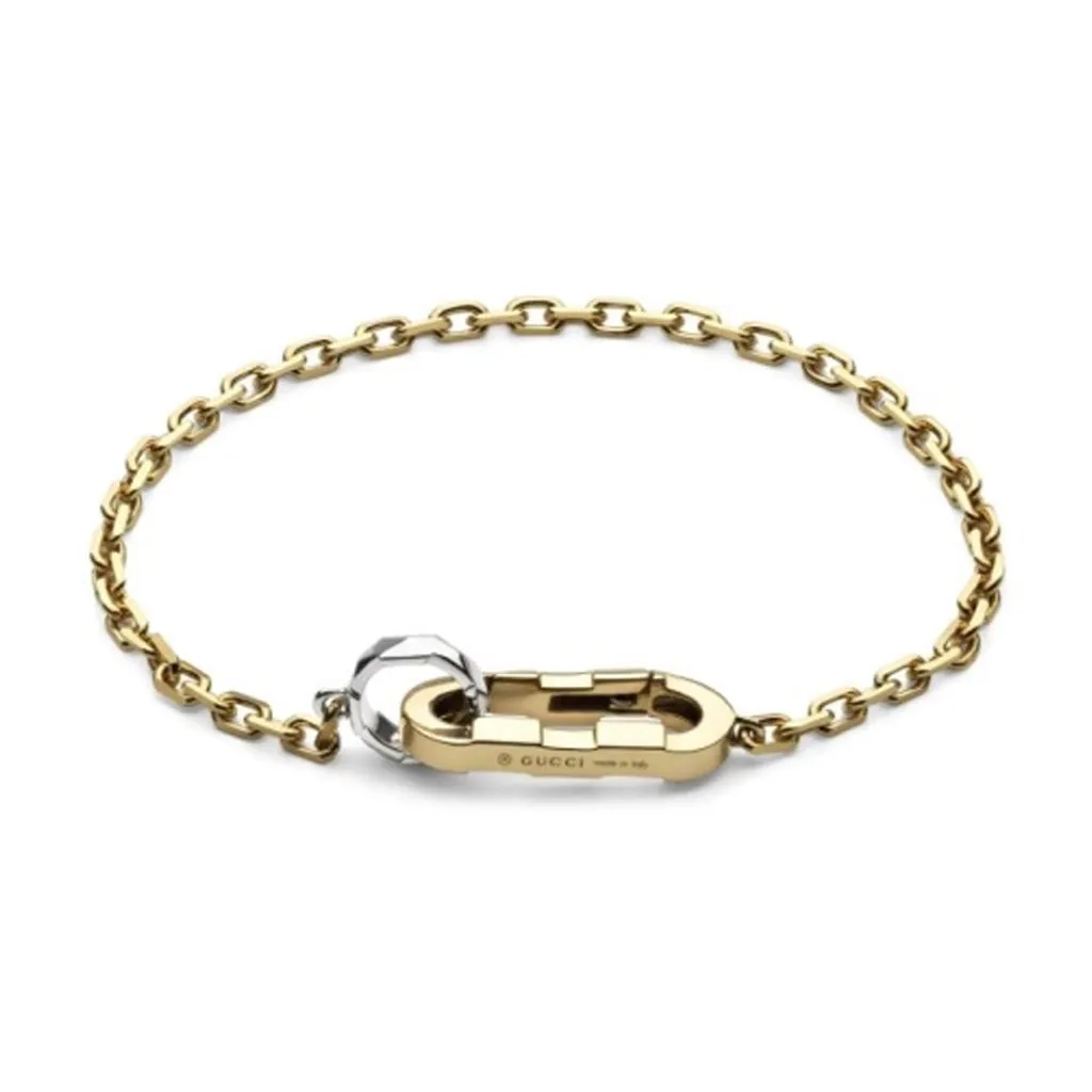 Gucci 18K Yellow Link to Love Bracelet