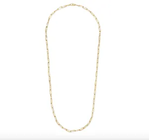 GUCCI LINK TO LOVE LONG CHAIN NECKLACE