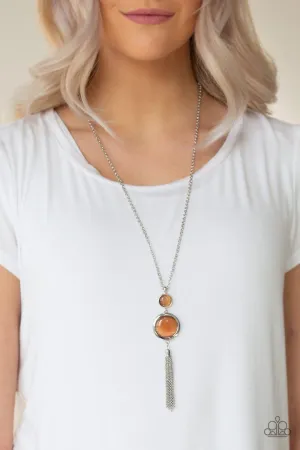 Have Some Common SENSEI - Orange Necklace-Paparazzi
