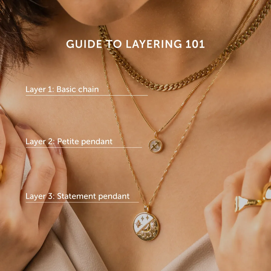 Heart Gold Locket Necklace