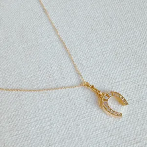 Horseshoe Pendant Necklace