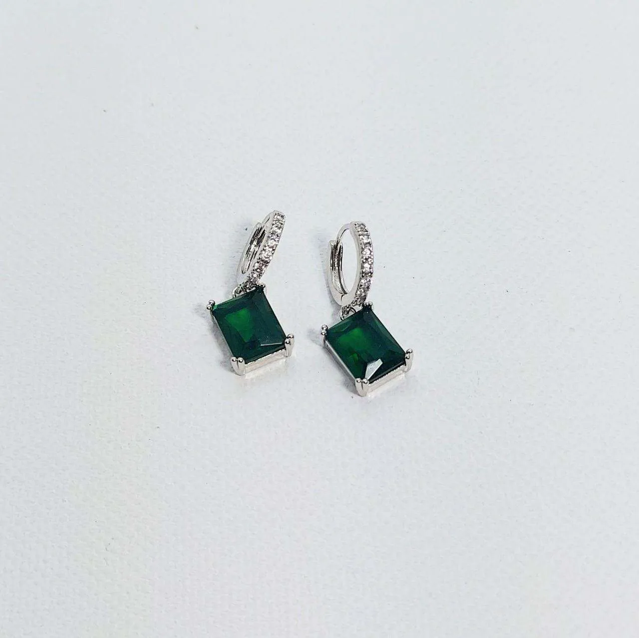 INAYAT- GREEN EARRINGS