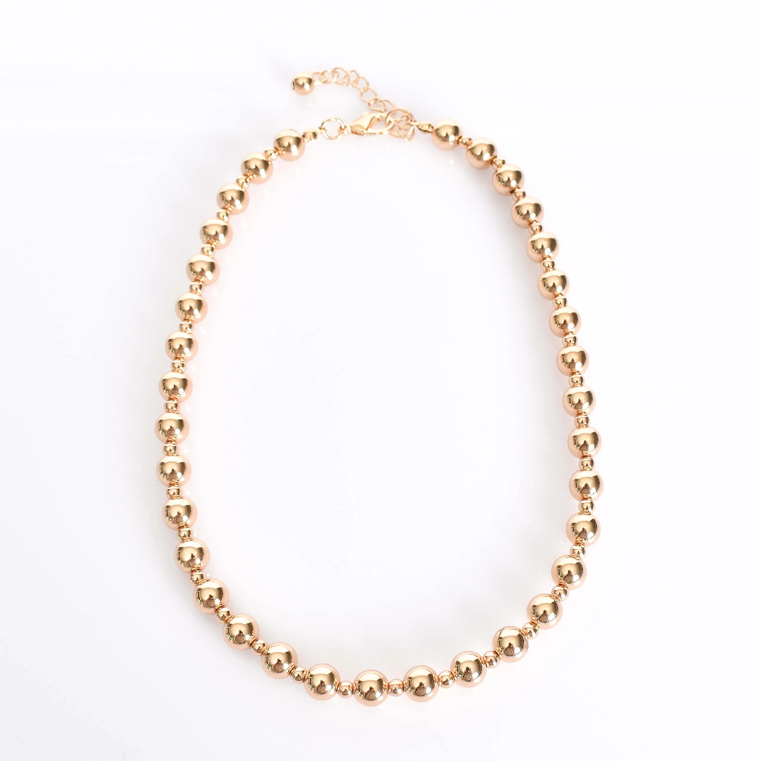 Interval Small Ball Necklace