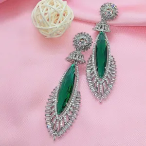 ISHIKA- GREEN EARRINGS