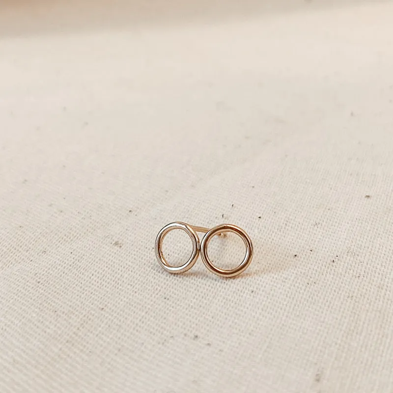 Katie Circle Studs • Choose Size