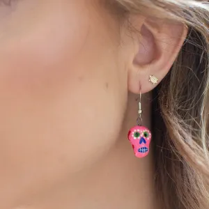 LCI Skeleton Ceramic Earrings