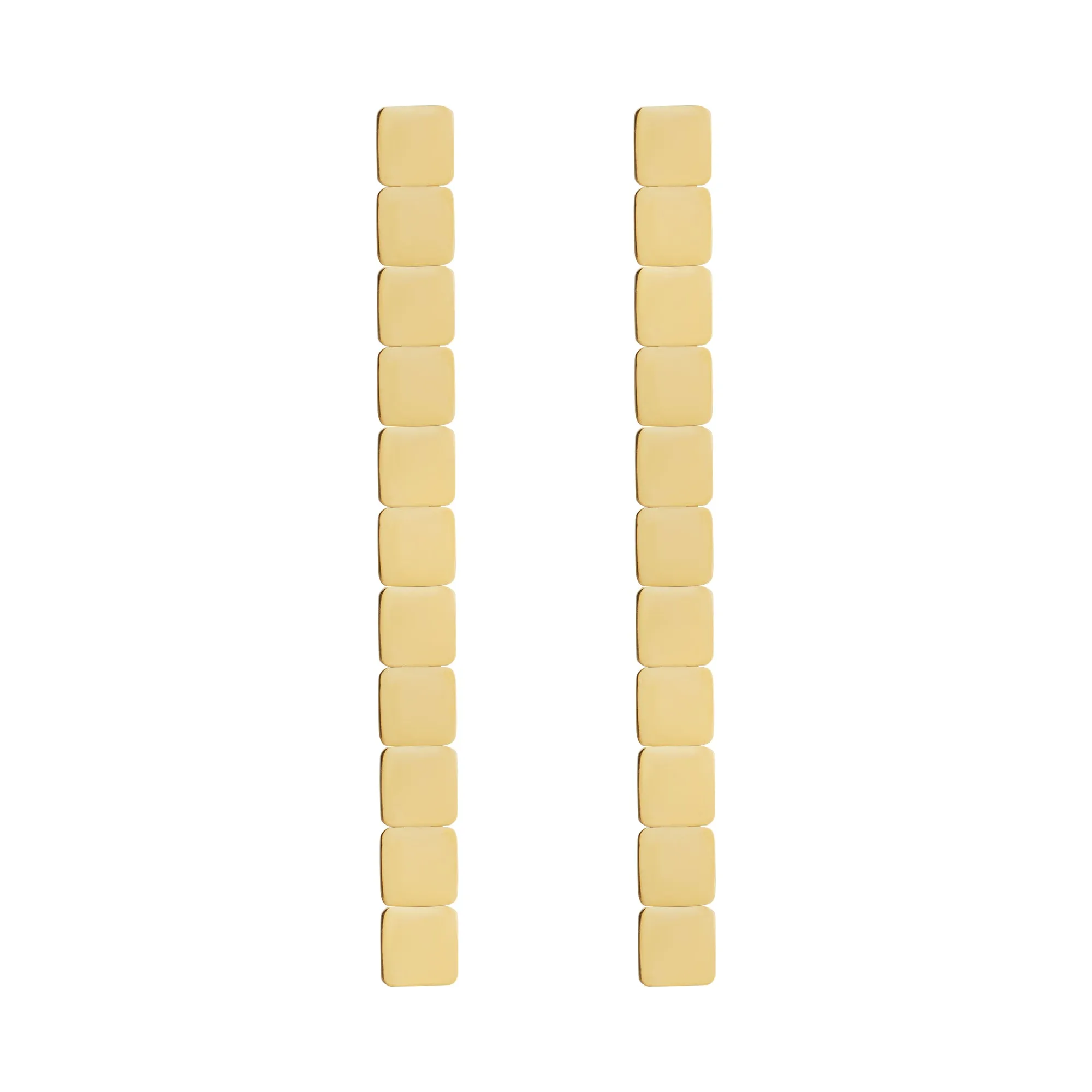 Long Removable Tile Earrings Y-D