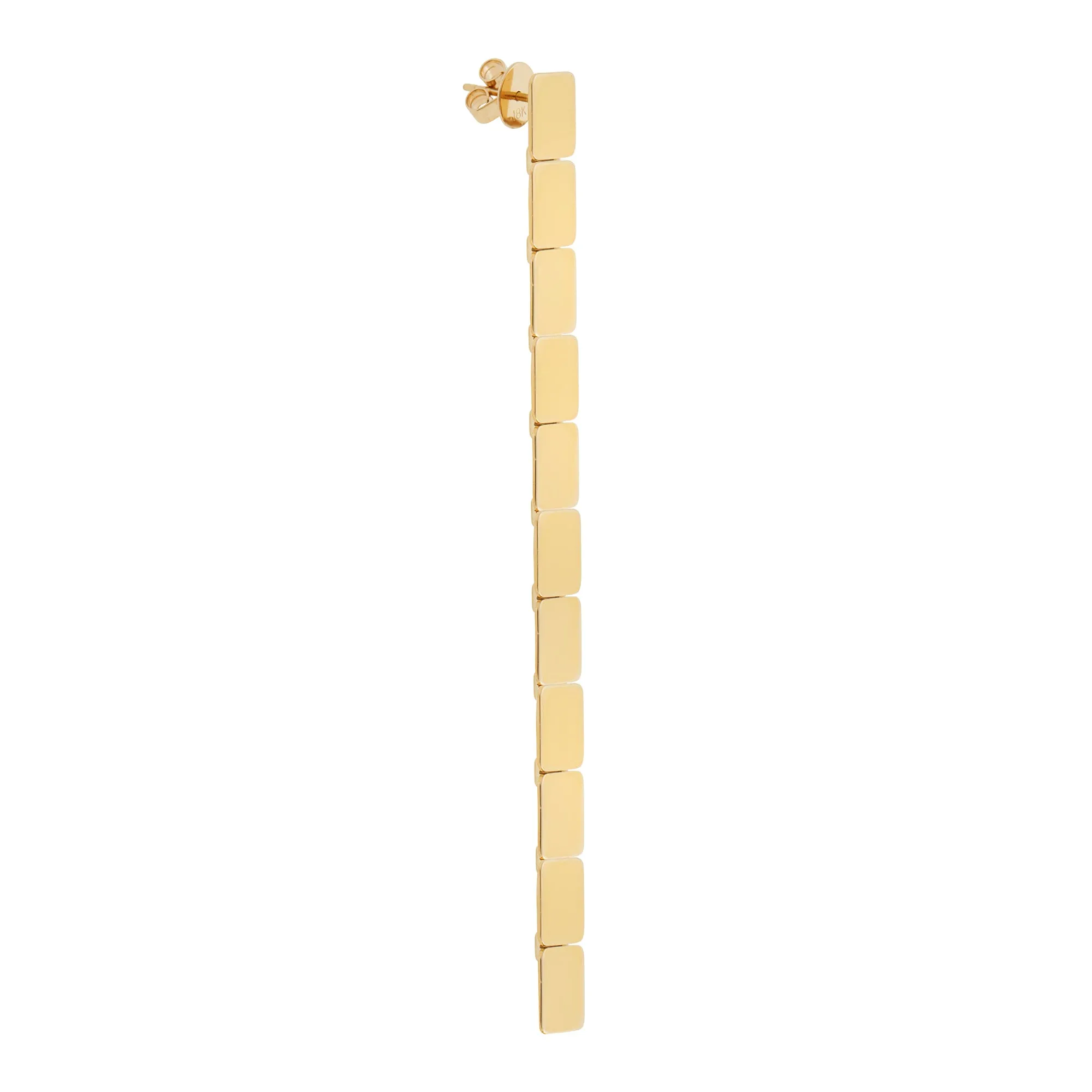 Long Removable Tile Earrings Y-D