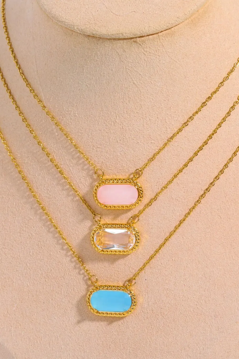 LOVCIA Copper 14K Gold-Plated Pendant Necklace