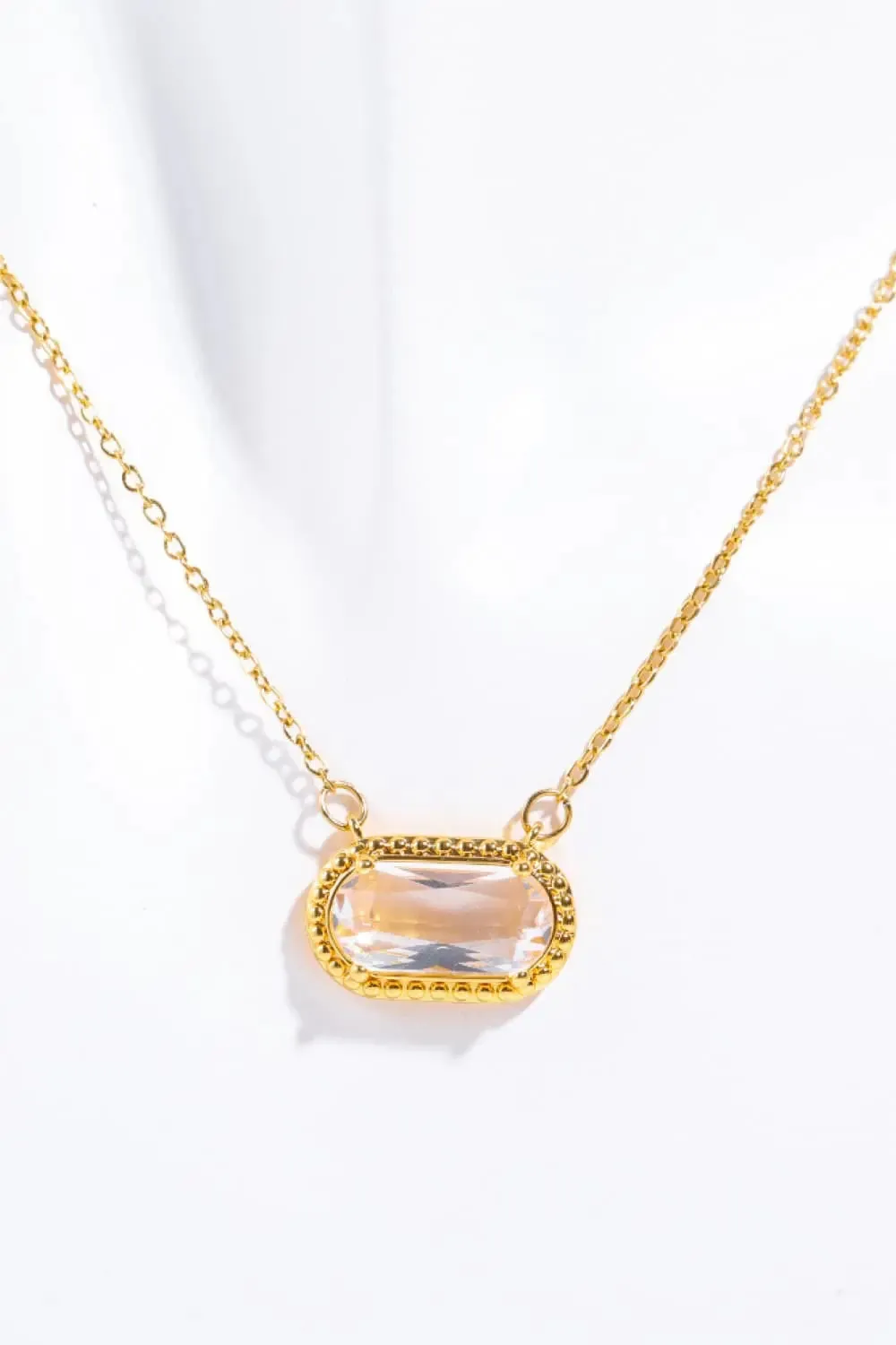 LOVCIA Copper 14K Gold-Plated Pendant Necklace