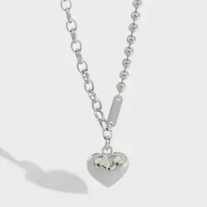 LOVCIA Lady Heart 925 Sterling Silver Necklace