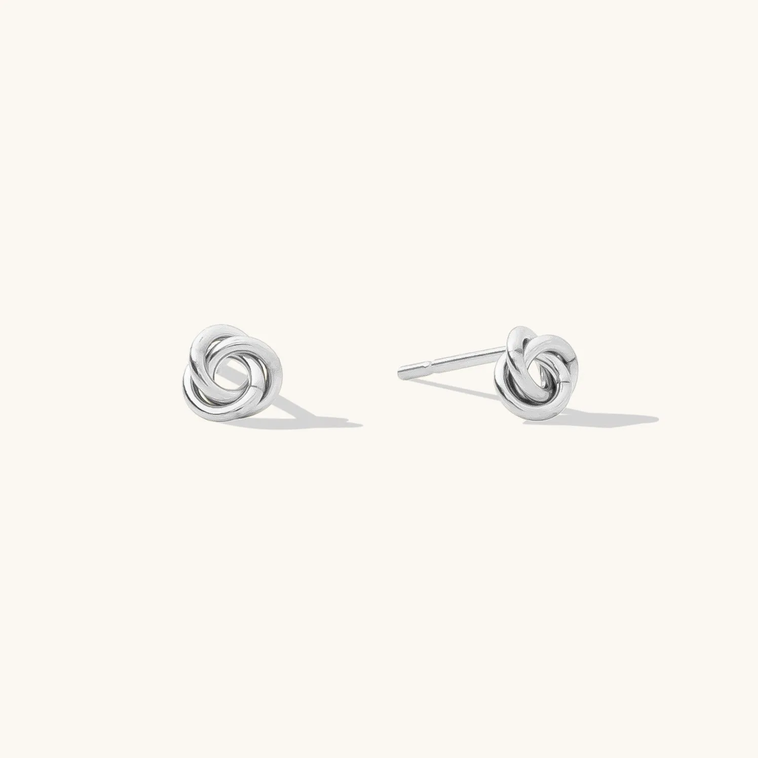 Love Knot Stud Earrings
