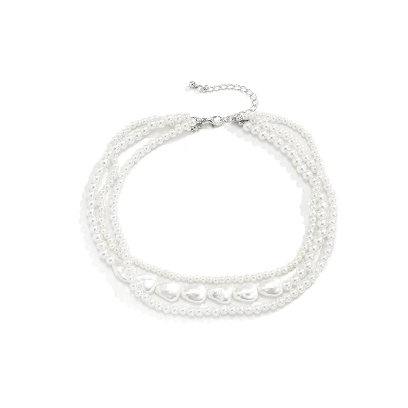 Luxurious Freshwater Multi-layer Modern Pearl Trend Necklaces