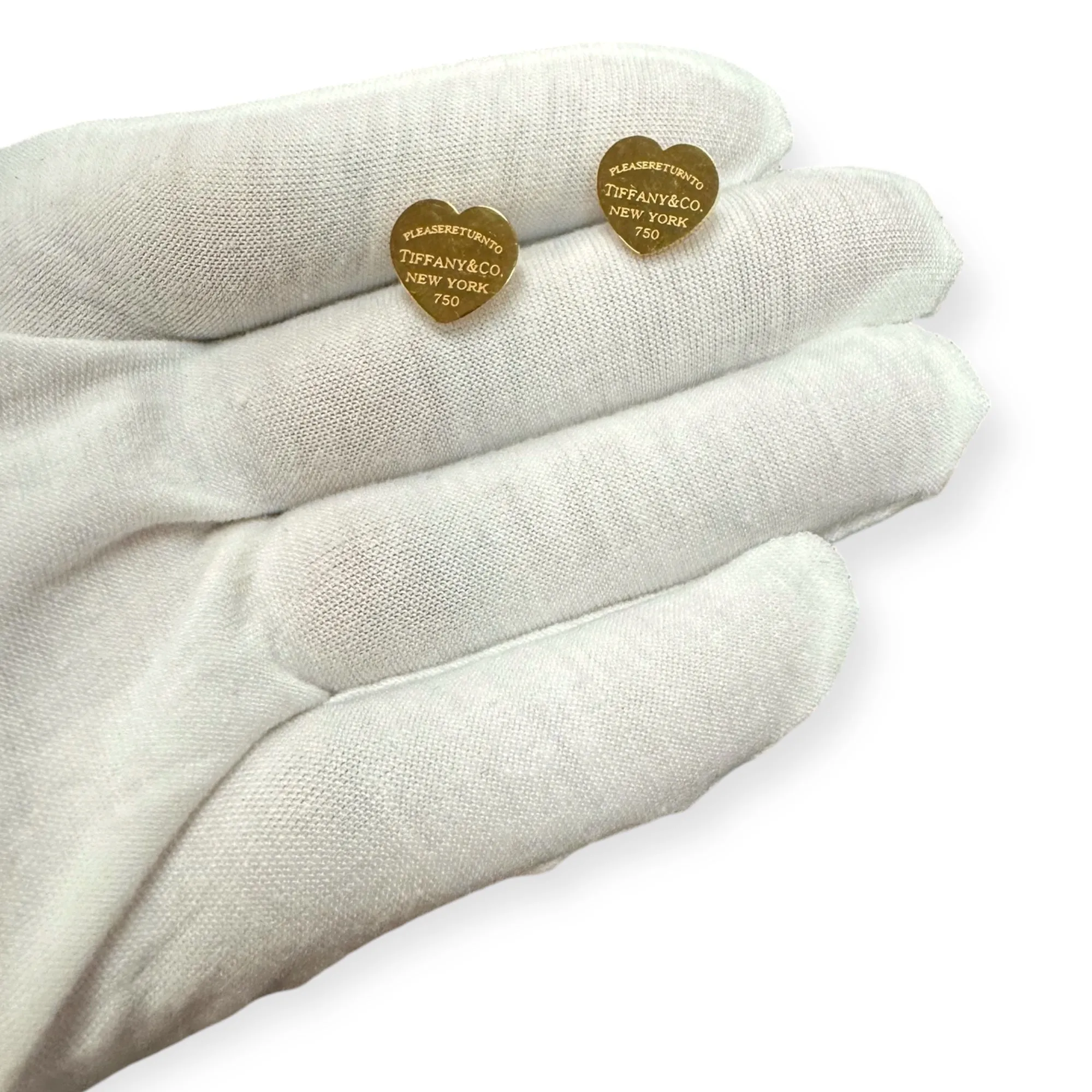 Luxury Co Inspired Heart Stud Earrings