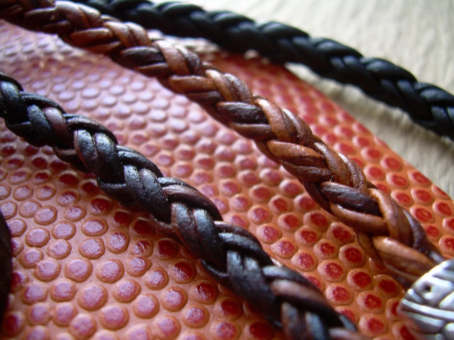 Men's  Leather Necklace, Necklaces for Men, Braided Leather Necklace, Mens Necklaces, Guys Necklaces, Braided, Leather, Necklace, for Men