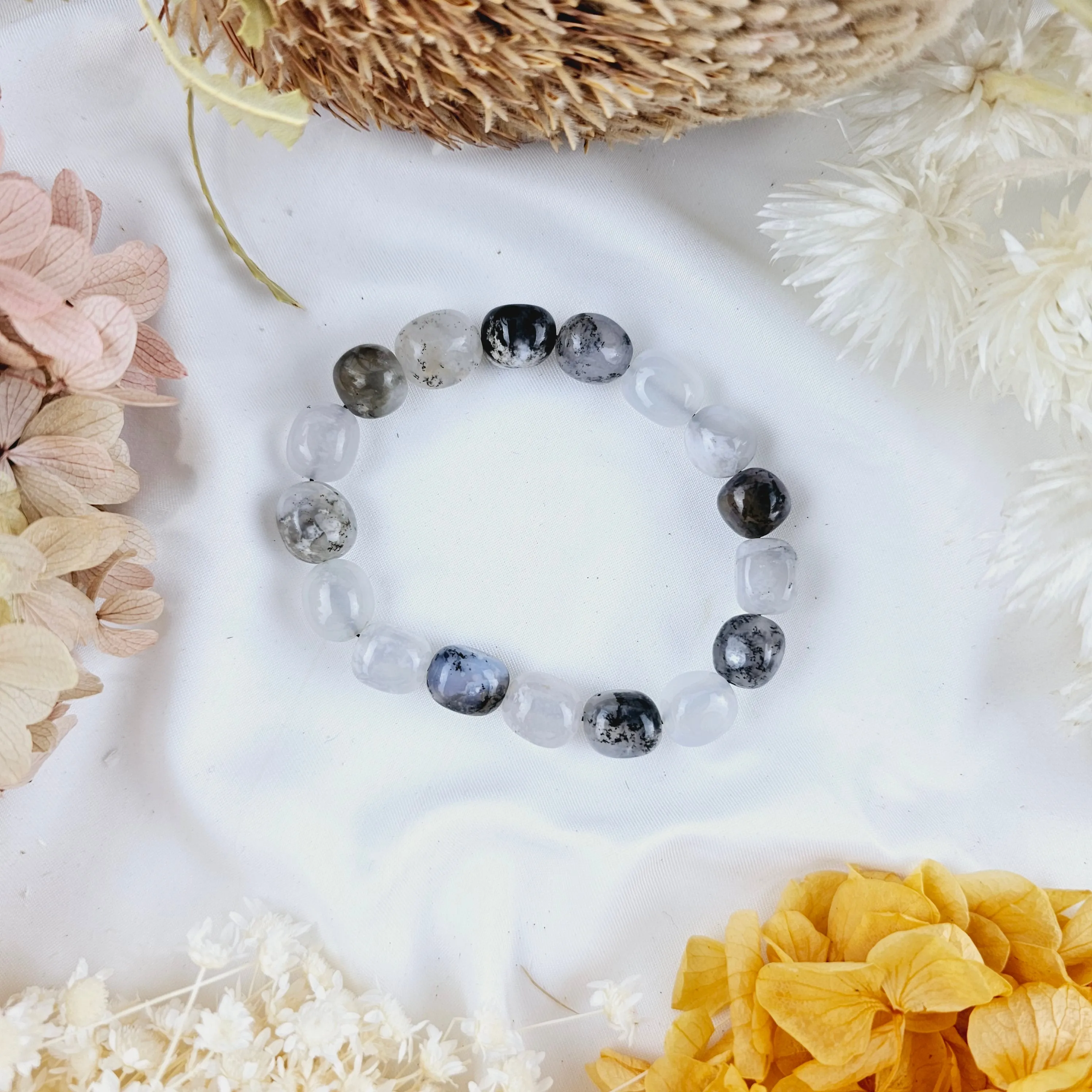 Merlinite Bracelet - Tumbled