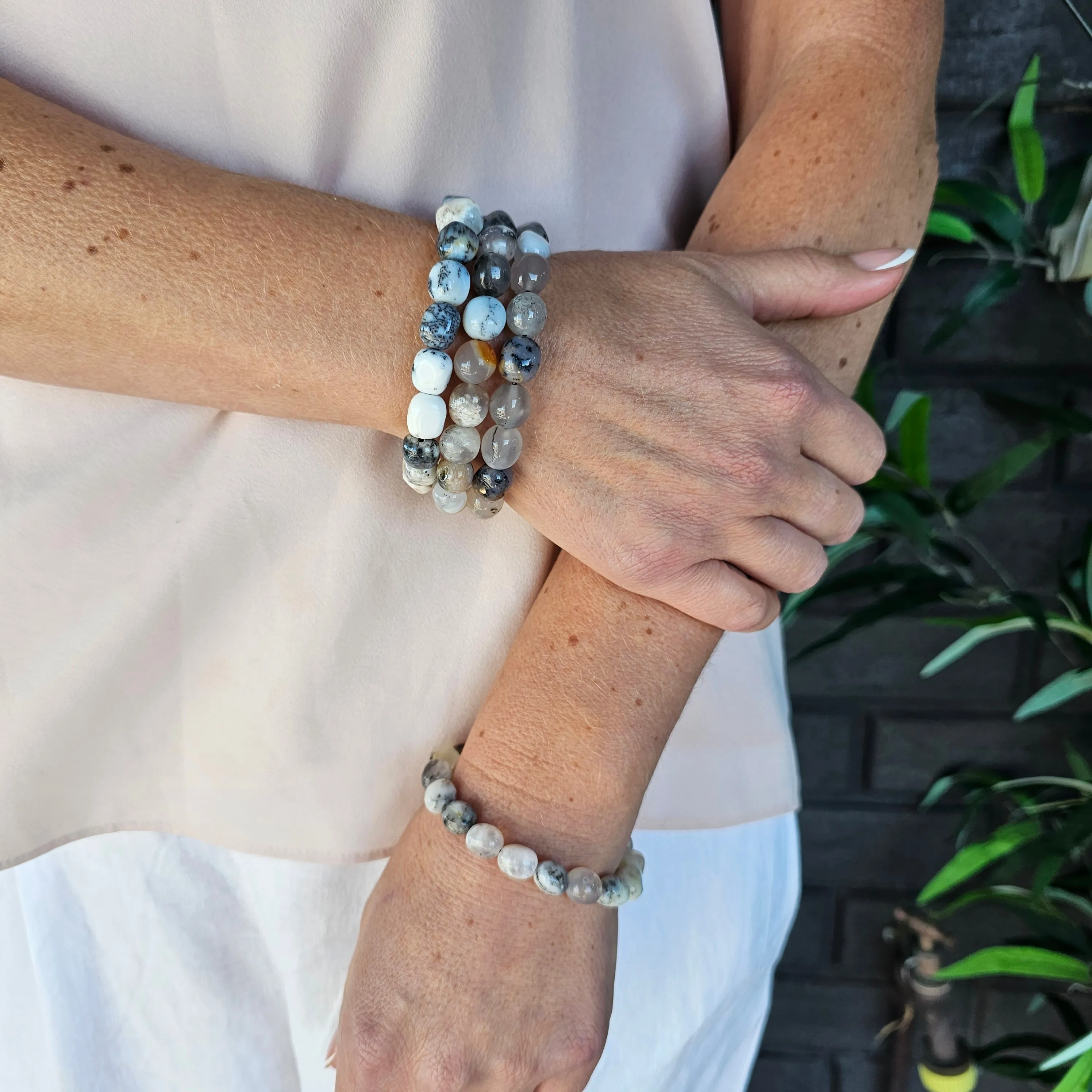 Merlinite Bracelet - Tumbled