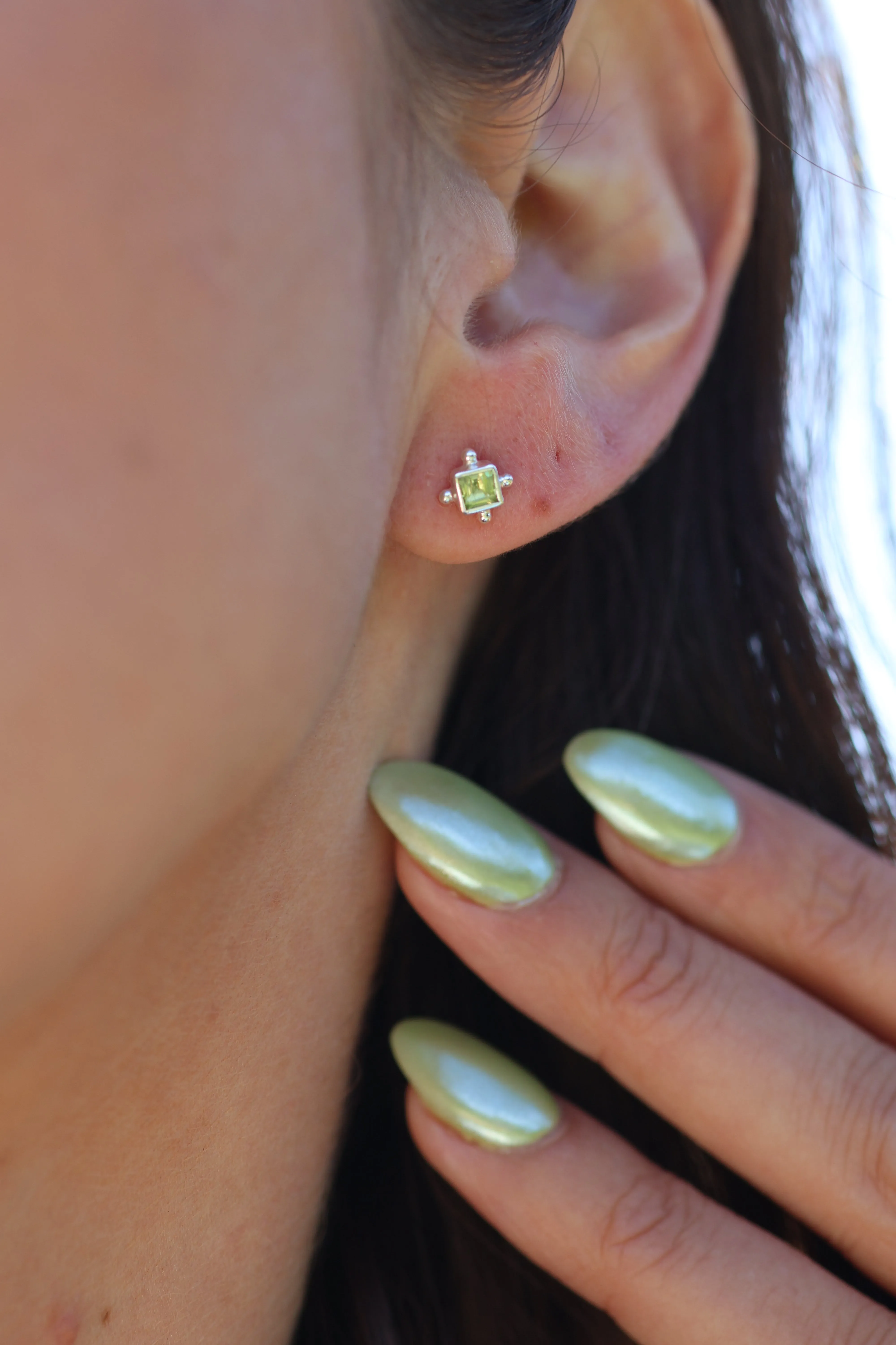 Mini Gias Perdiot Silver Studs