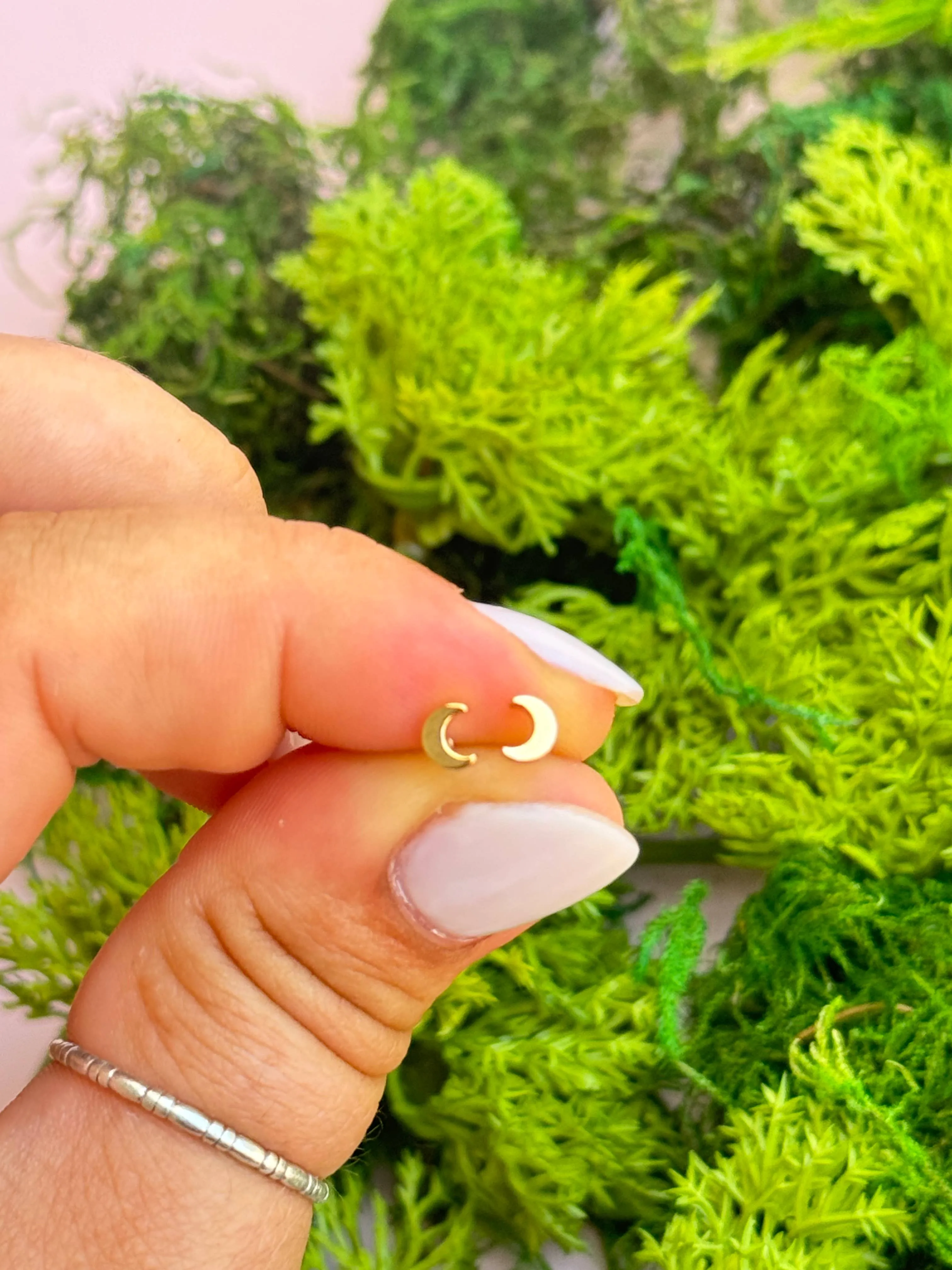 Mini Moon Studs