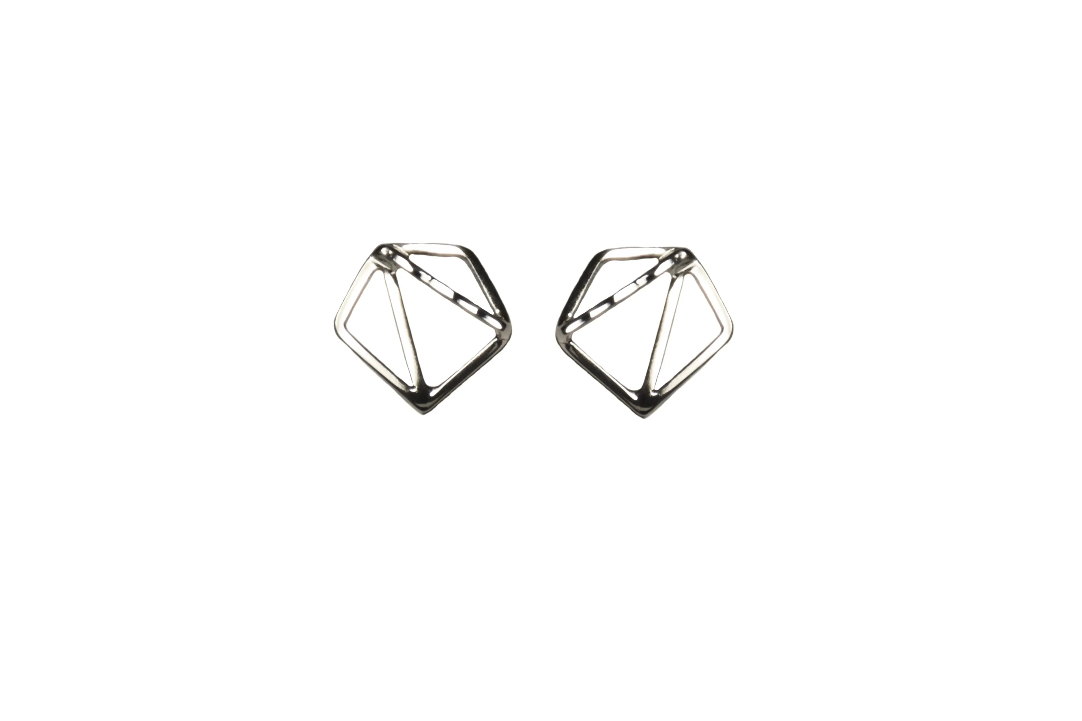 Mini Pentagon Studs