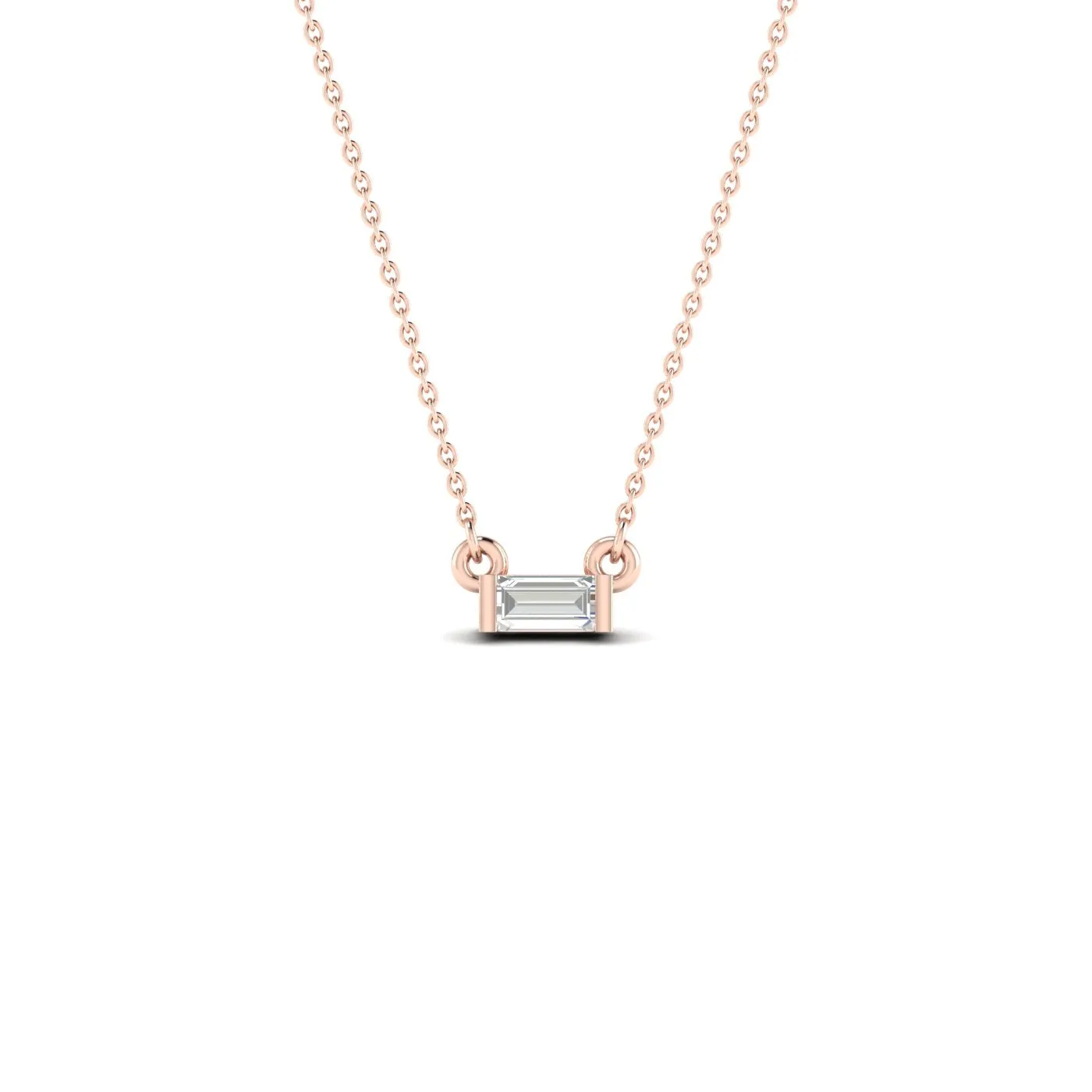 Modern Diamond Necklace