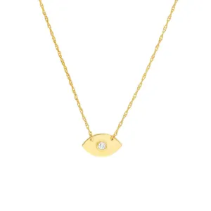 Modern Evil Eye Necklace