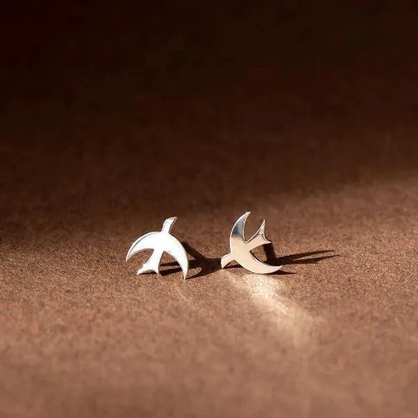 MOONBIRD Studs Silver