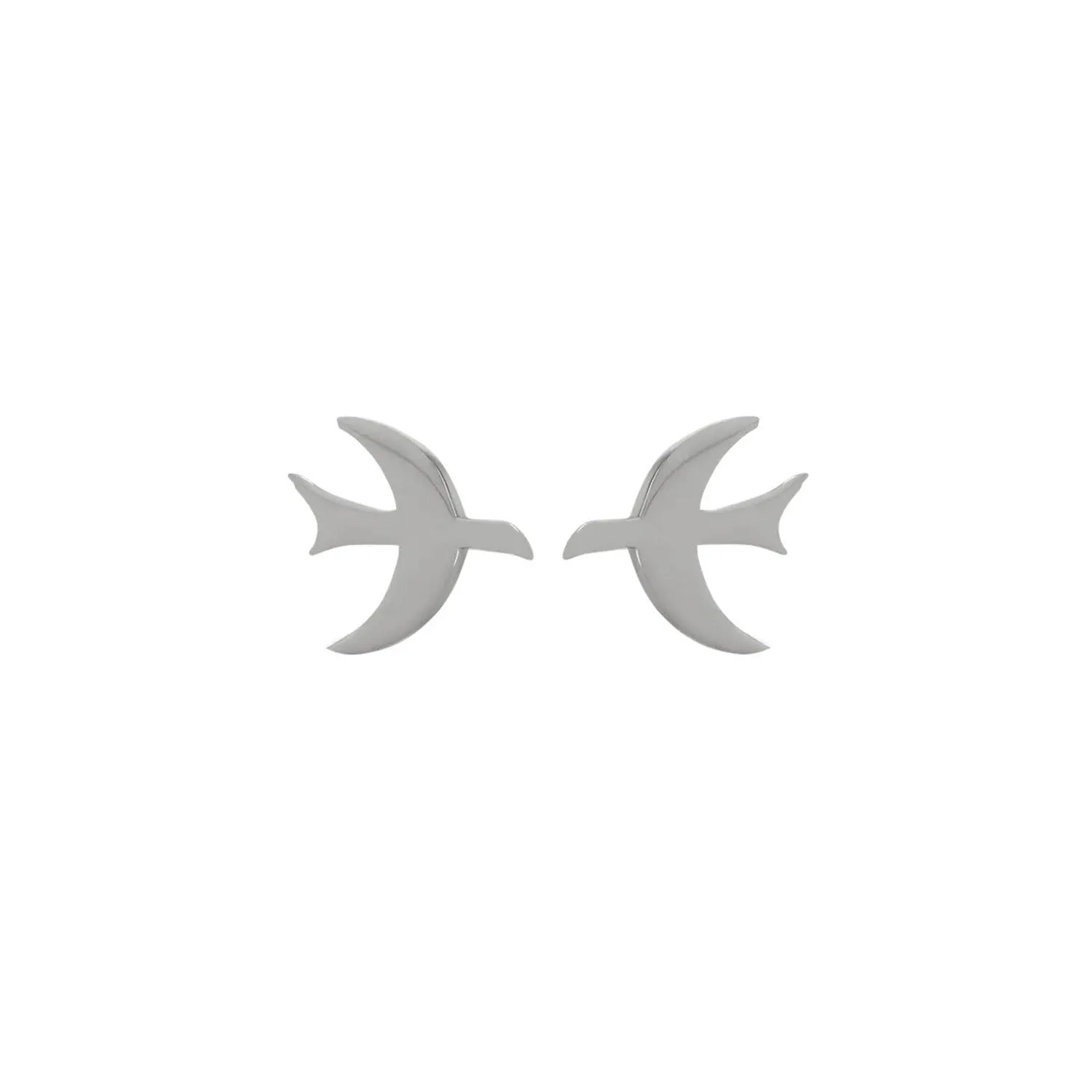 MOONBIRD Studs Silver