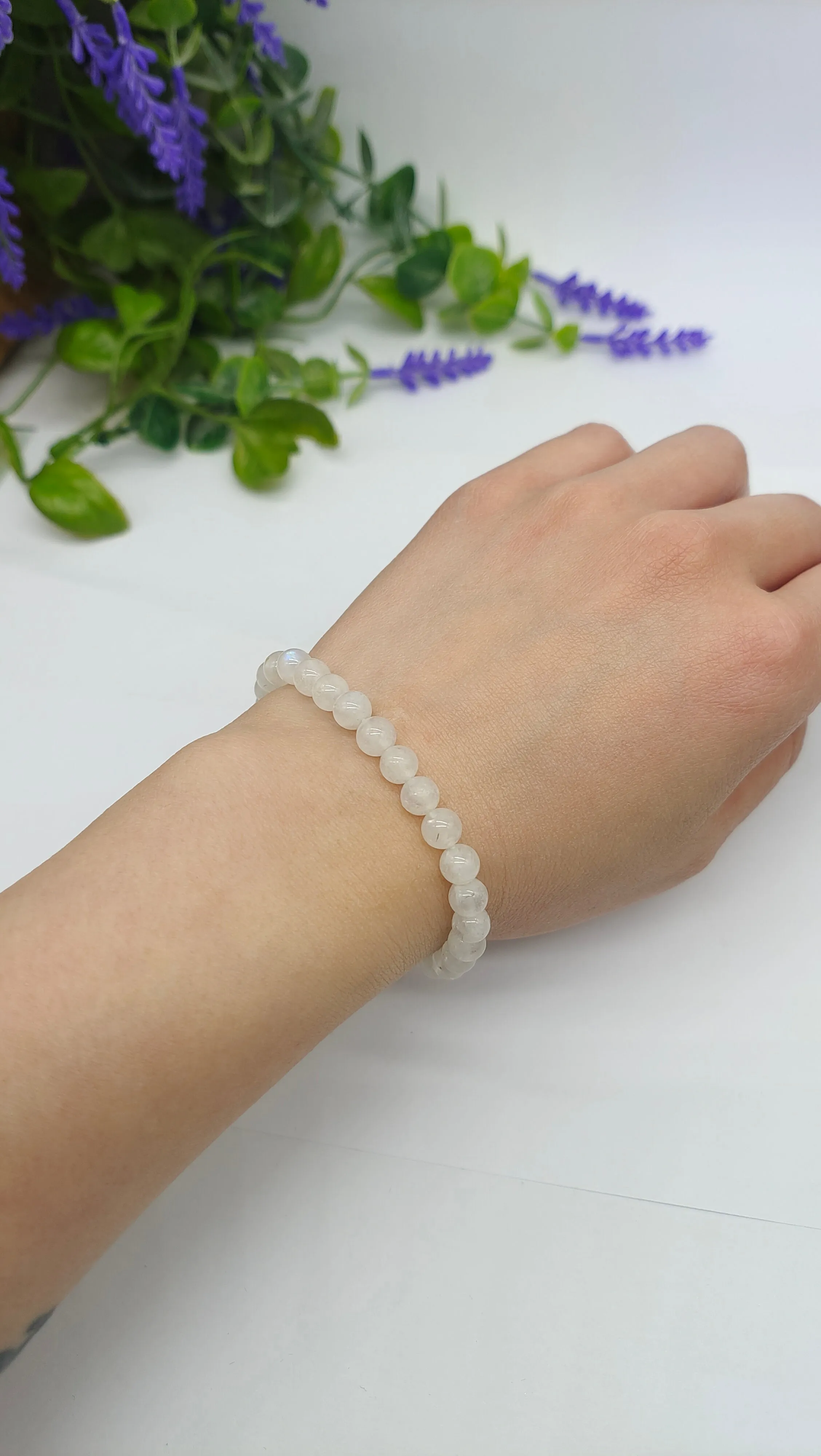 Moonstone Beads Bracelet